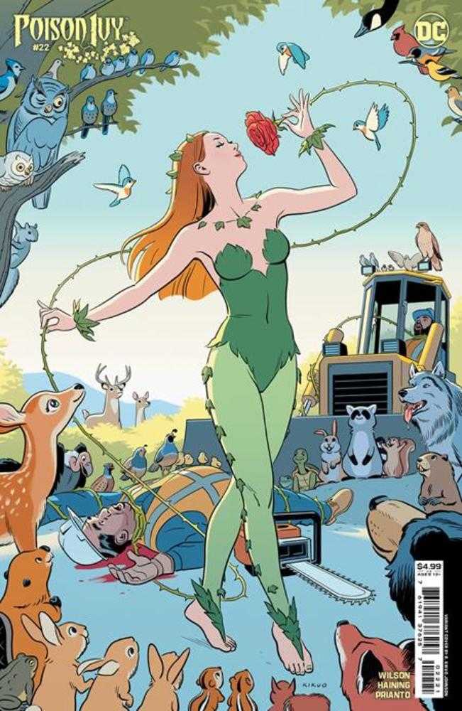 Poison Ivy #22 Cover C R Kikuo Johnson Card Stock Variant | Odin's Place