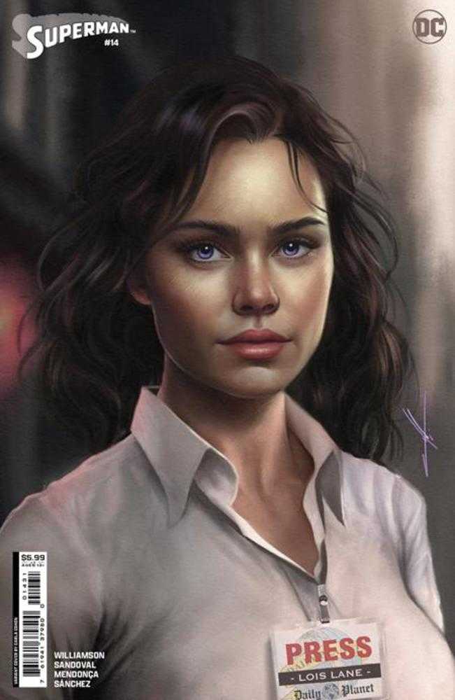 Superman #14 Cover D Carla Cohen Card Stock Variant (House Of Brainiac) | Odin's Place