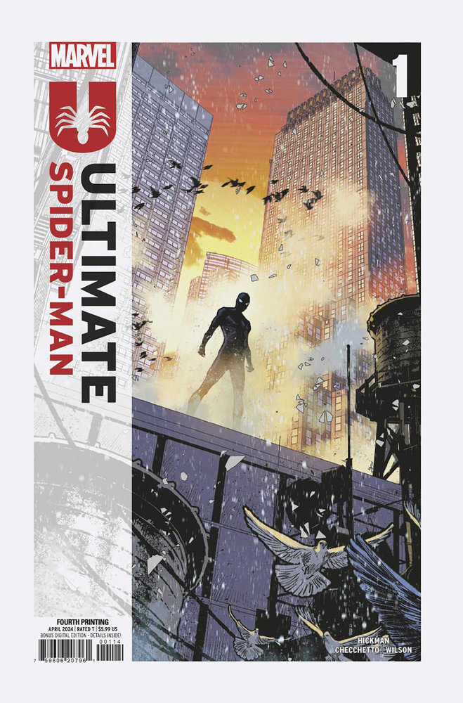 Ultimate Spider-Man #1 Marco Checchetto 4TH Printing Variant | Odin's Place