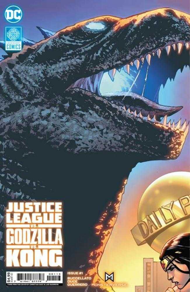 Justice League vs Godzilla vs Kong #1 Final Printing | Odin's Place