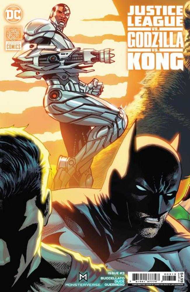 Justice League vs Godzilla vs Kong #3 Final Printing | Odin's Place