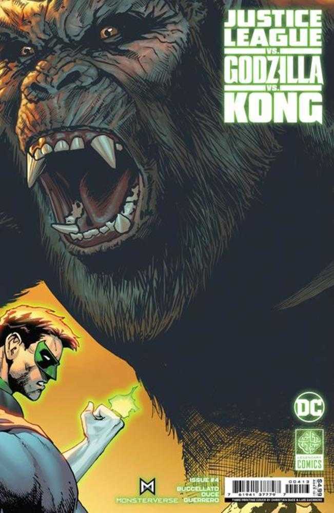 Justice League vs Godzilla vs Kong #4 Final Printing | Odin's Place