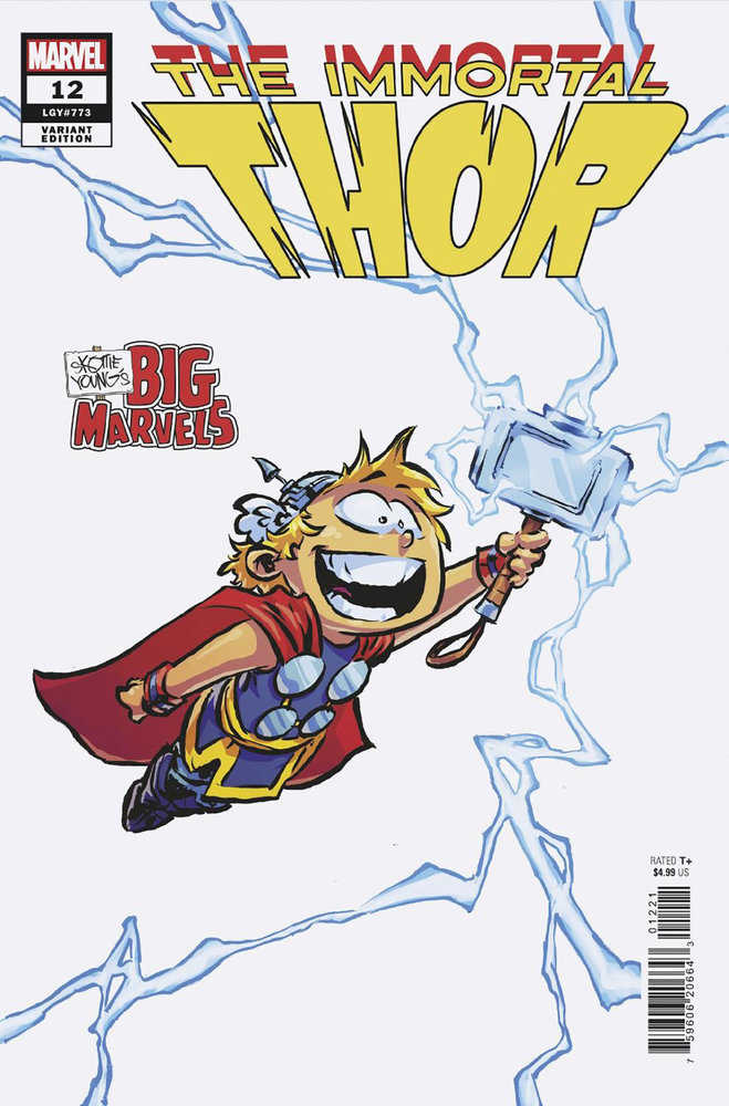 Immortal Thor #12 Skottie Young'S Big Marvel Variant | Odin's Place