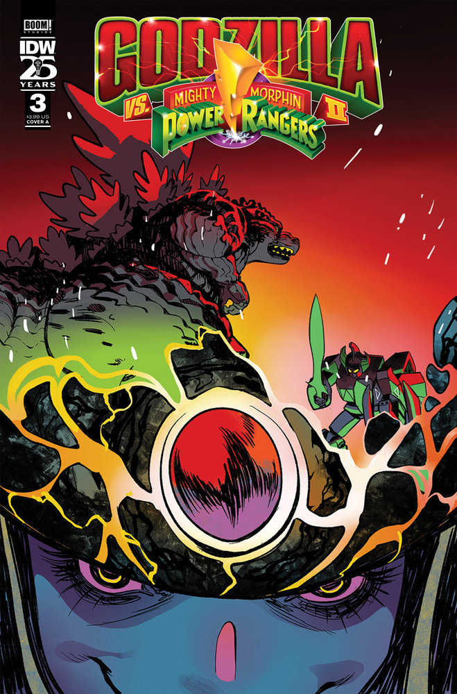 Godzilla vs. The Mighty Morphin Power Rangers II #3 Cover A (Rivas) | Odin's Place