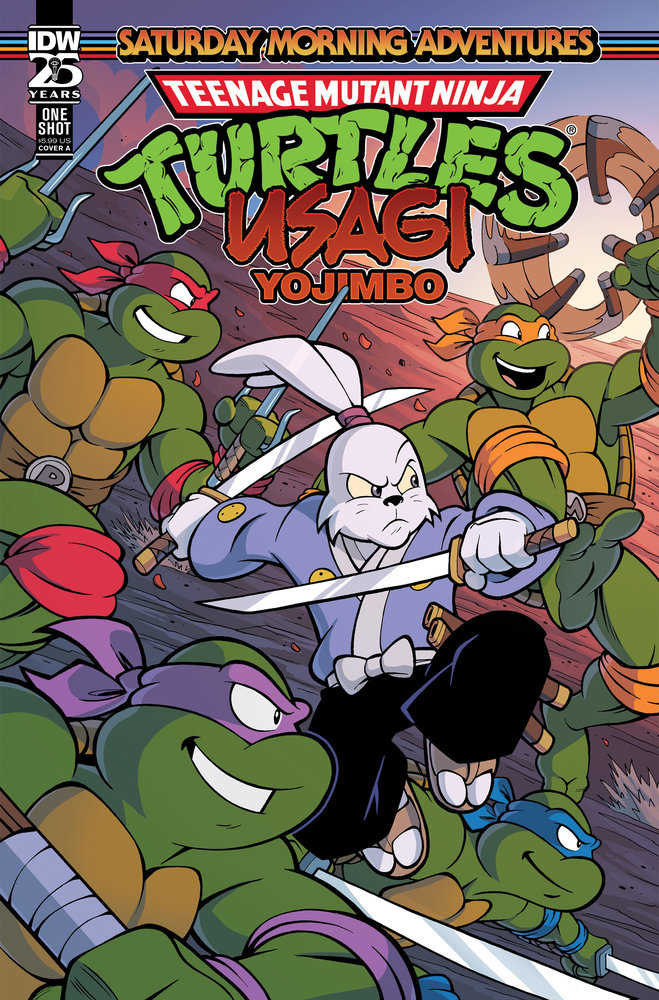 Teenage Mutant Ninja Turtles/Usagi Yojimbo: Saturday Morning Adventures Cover A (Lawrence) | Odin's Place