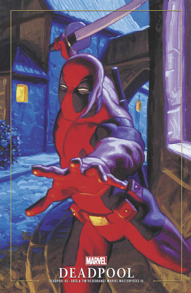 Deadpool #3 Greg And Tim Hildebrandt Deadpool Marvel Masterpieces III Variant | Odin's Place