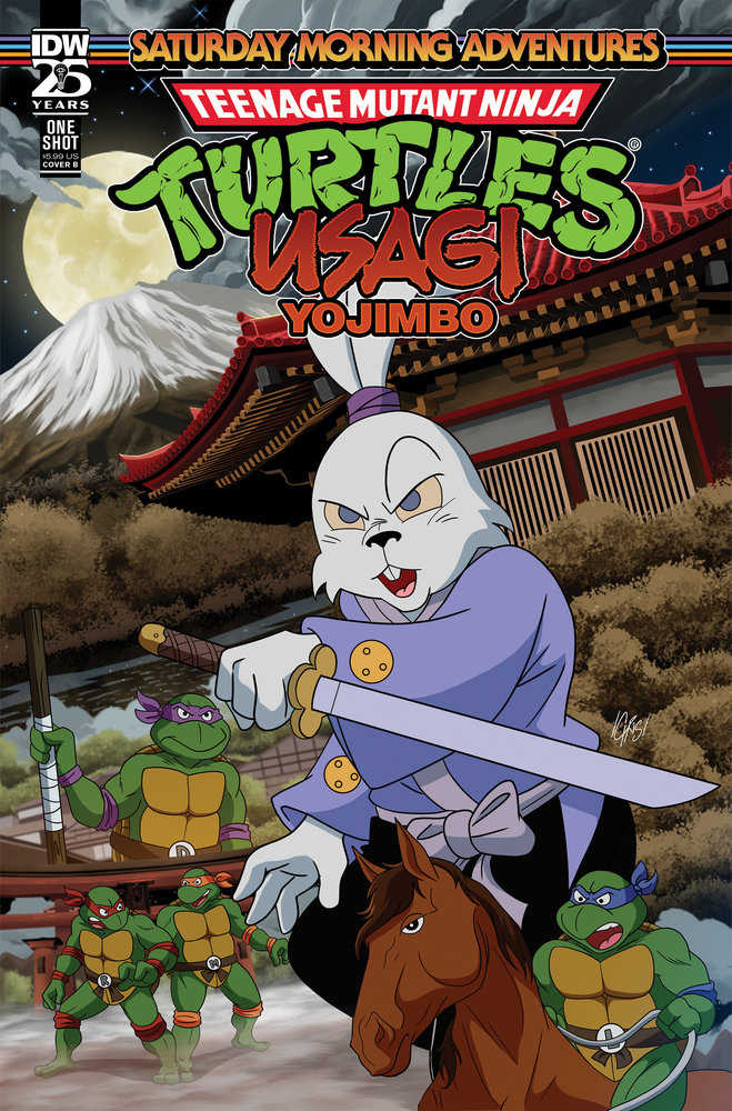Teenage Mutant Ninja Turtles/Usagi Yojimbo: Saturday Morning Adventures Variant B (Jones) | Odin's Place