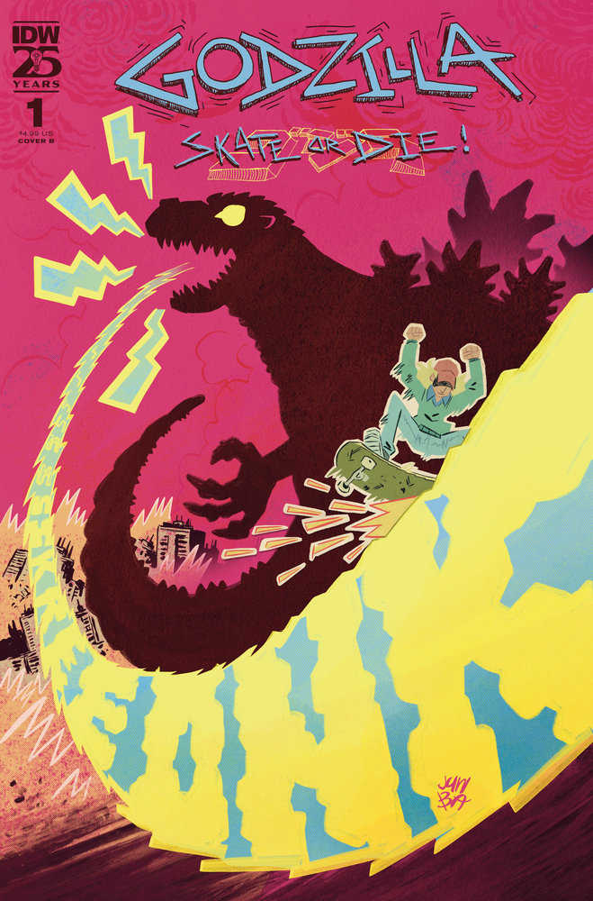 Godzilla: Skate Or Die #1 Variant B (Ba) | Odin's Place