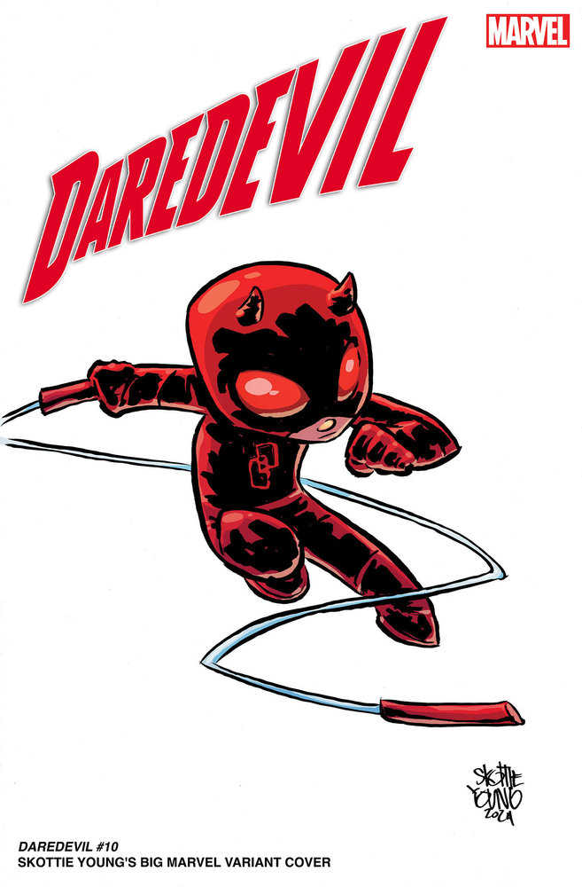 Daredevil #10 Skottie Young'S Big Marvel Variant | Odin's Place