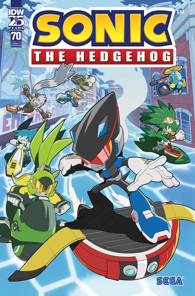 Sonic The Hedgehog #70 Cover A (Hammerstrom) | Odin's Place