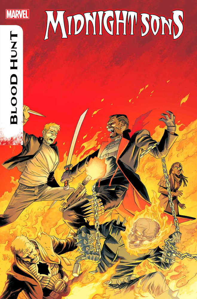 Midnight Sons: Blood Hunt #2 Declan Shalvey Variant [Bh] | Odin's Place