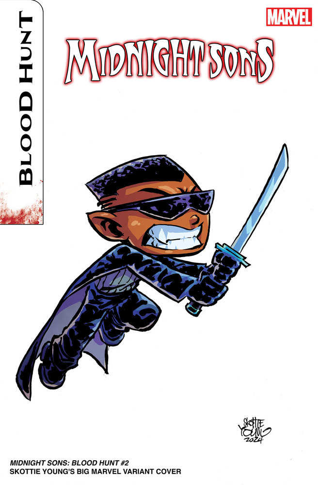 Midnight Sons: Blood Hunt #2 Skottie Young'S Big Marvel Variant [Bh] | Odin's Place