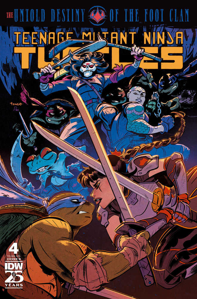 Teenage Mutant Ninja Turtles: The Untold Destiny Of The Foot Clan #4 Variant B (Tango) | Odin's Place