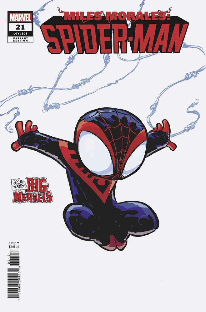 Miles Morales: Spider-Man #21 Skottie Young'S Big Marvel Variant [Bh] | Odin's Place