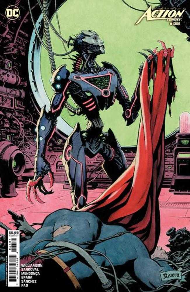 Action Comics #1066 Cover C Paolo Rivera Card Stock Variant (House Of Brainiac) | Odin's Place