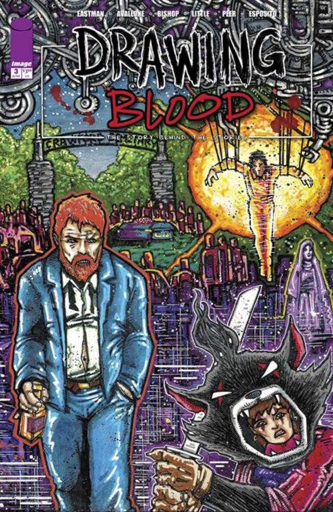 Drawing Blood #3 (Of 12) Cover A Kevin Eastman | Odin's Place
