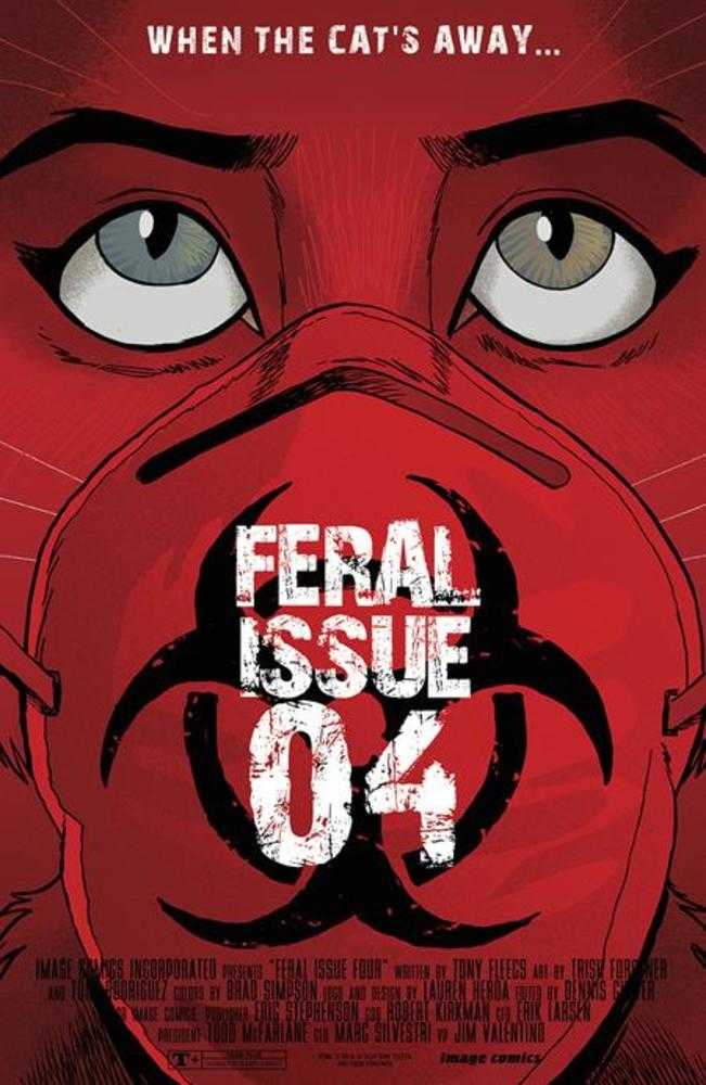 Feral #4 Cover B Tony Fleecs & Trish Forstner Homage Variant | Odin's Place