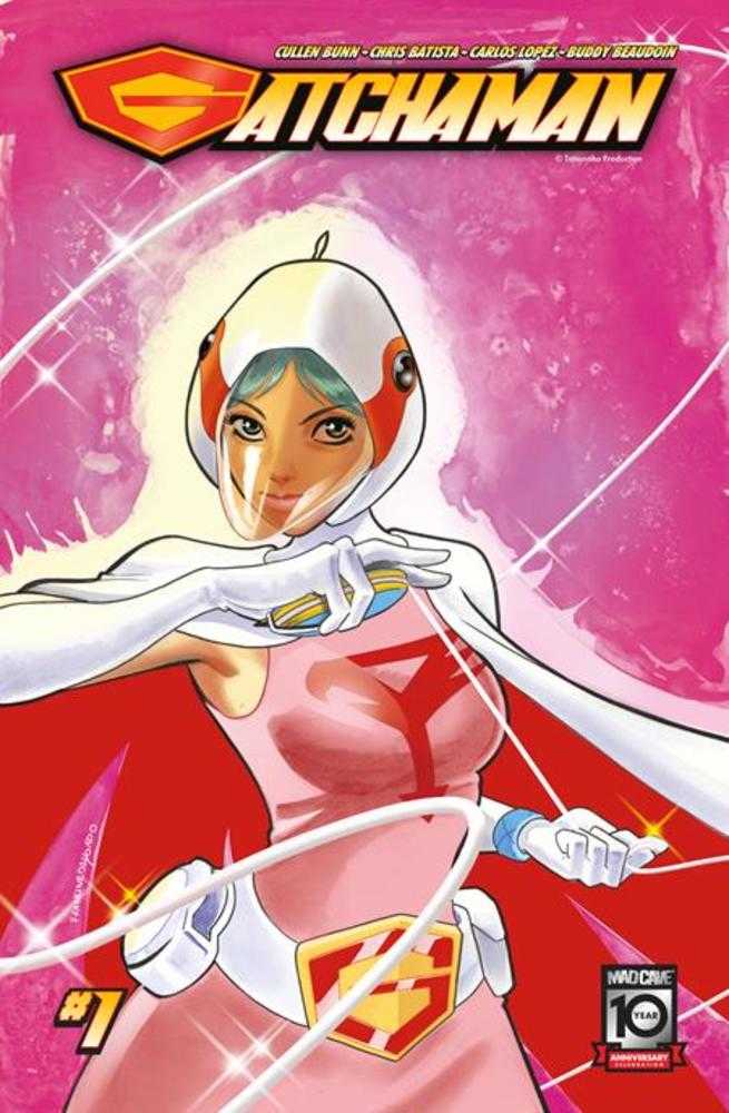 Gatchaman #1 Cover E 1 in 10 Francine Delgado Jun The Swan Solo Variant | Odin's Place