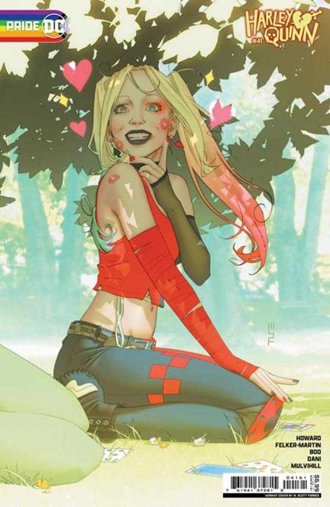 Harley Quinn #41 Cover D W Scott Forbes DC Pride 2024 Card Stock Variant | Odin's Place