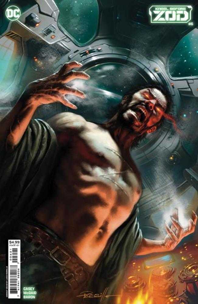 Kneel Before Zod #6 (Of 12) Cover B Lucio Parrillo Card Stock Variant | Odin's Place