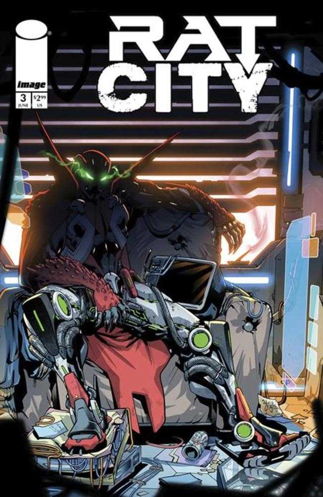 Spawn Rat City #3 Cover A Ze Carlos | Odin's Place