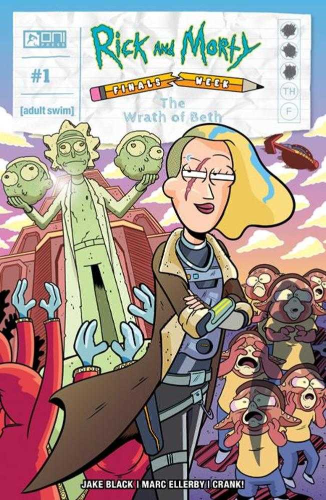 Rick And Morty Finals Week The Wrath Of Beth #1 Cover A Marc Ellerby | Odin's Place