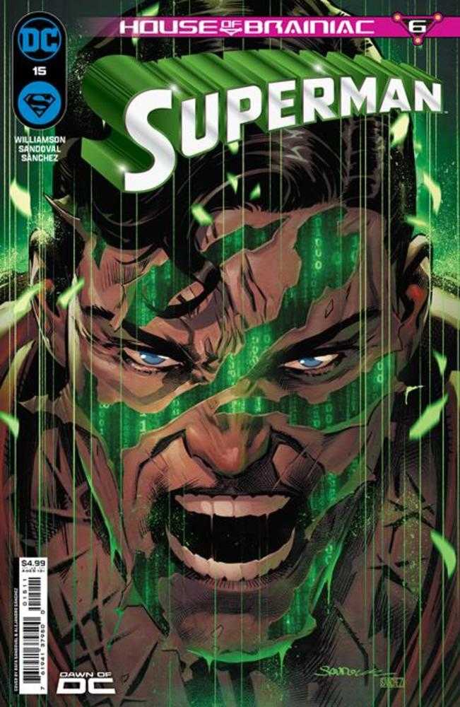 Superman #15 Cover A Rafa Sandoval (House Of Brainiac)(Absolute Power) | Odin's Place