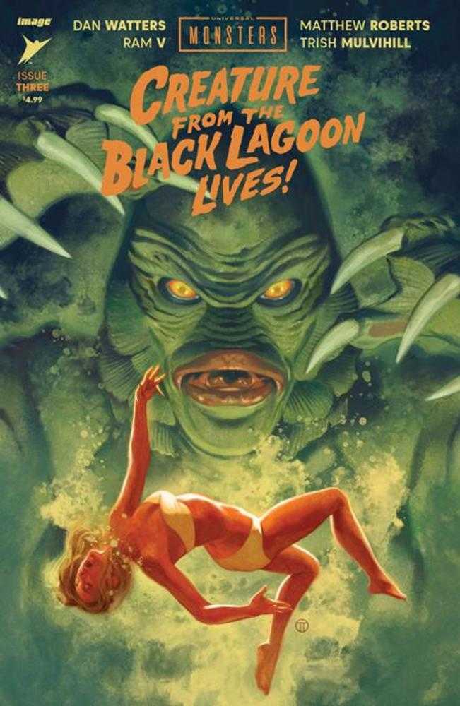 Universal Monsters Creature From The Black Lagoon Lives #3 (Of 4) Cover B Julian Totino Tedesco Variant | Odin's Place