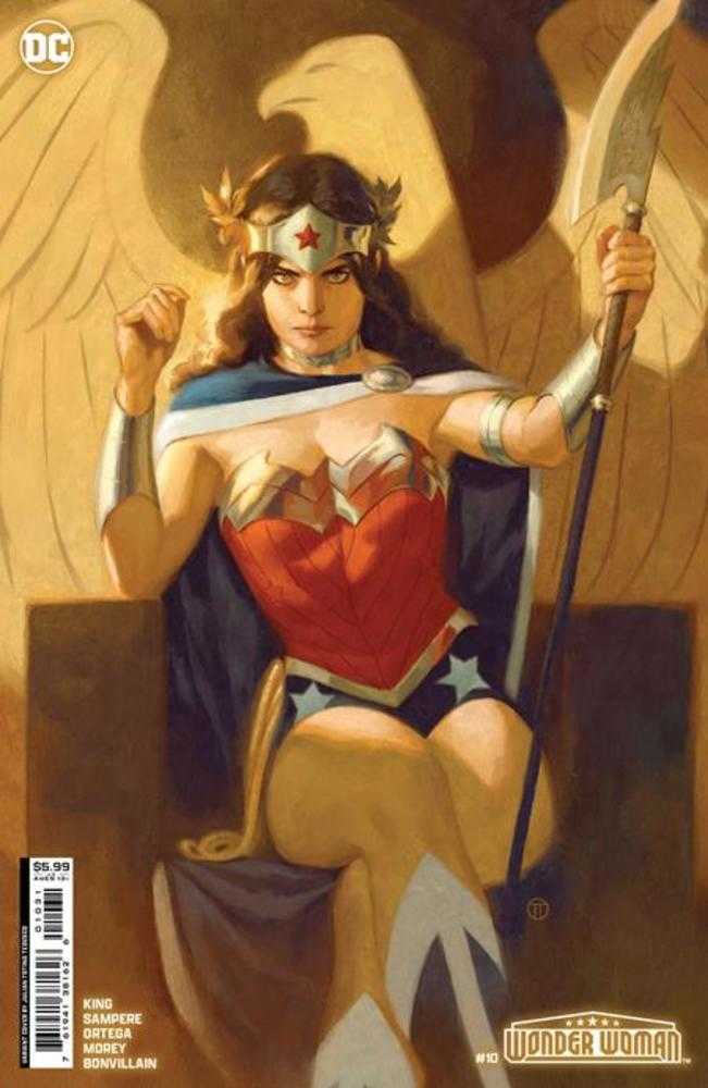 Wonder Woman #10 Cover B Julian Totino Tedesco Card Stock Variant | Odin's Place