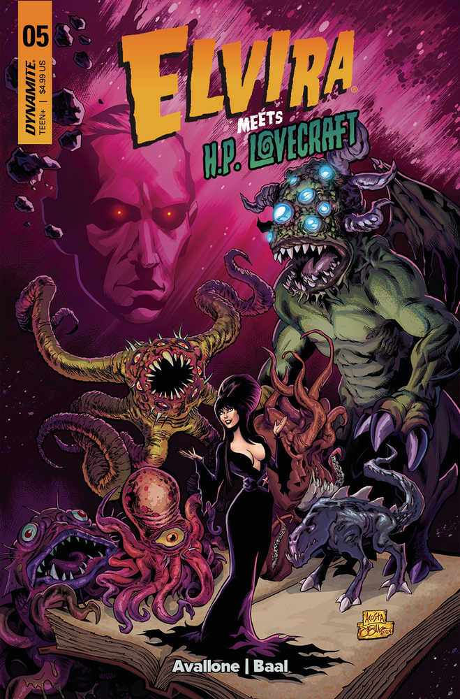 Elvira Meets Hp Lovecraft #5 Cover A Acosta | Odin's Place