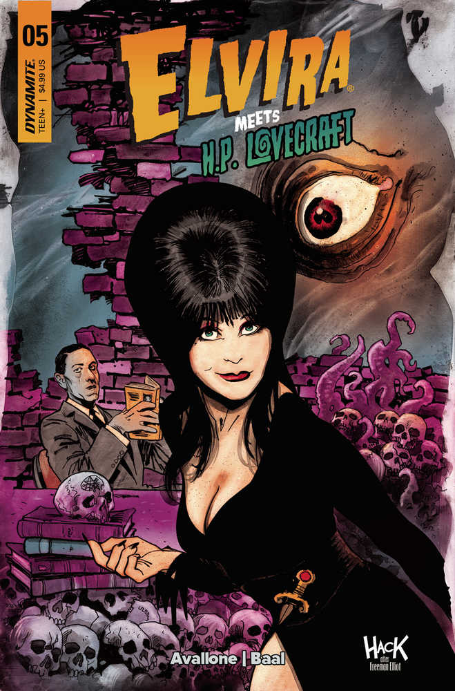 Elvira Meets Hp Lovecraft #5 Cover C Hack | Odin's Place