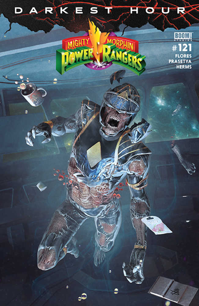 Mighty Morphin Power Rangers #121 Cover B Dark Grid Barends (C | Odin's Place
