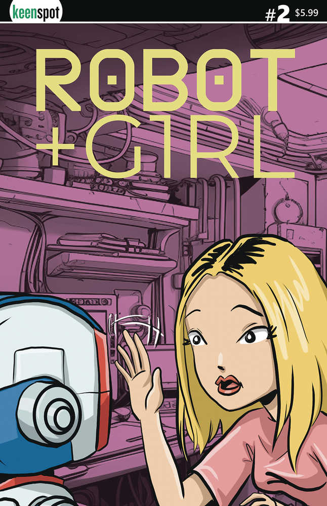 Robot + Girl #2 Cover A Mike White | Odin's Place