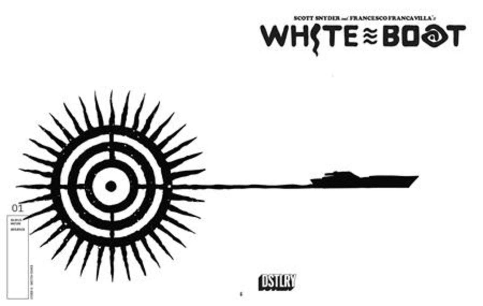 White Boat #1 (Of 3) Cover G Blank Sketch Variant (Mature) | Odin's Place