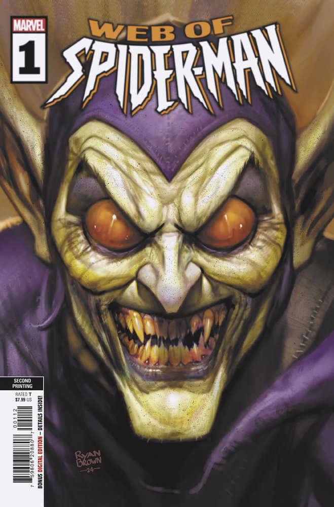 Web Of Spider-Man #1 Ryan Brown 2nd Print Variant | Odin's Place