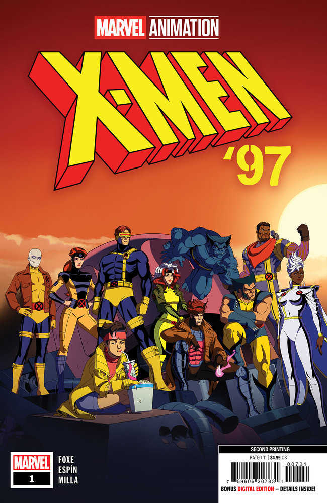 X-Men '97 #1 Marvel Animation 2nd Print Variant | Odin's Place