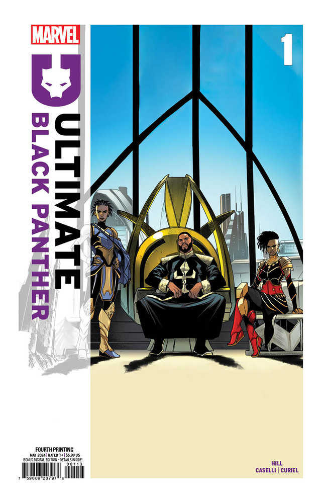 Ultimate Black Panther #1 Stefano Caselli 4TH Printing Variant | Odin's Place