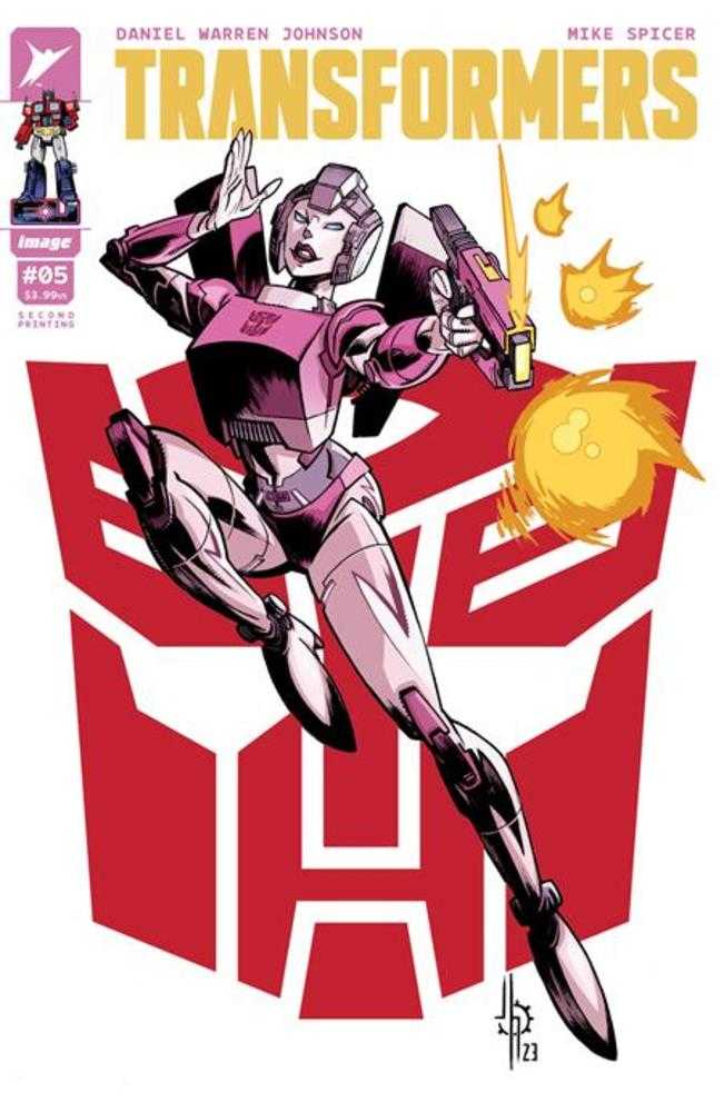 Transformers #5 2nd Print Cover B Jason Howard Variant | Odin's Place