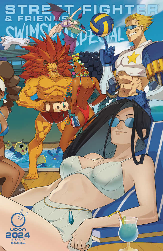 2024 Street Fighter & Friends Swimsuit Sp #1 Cover D 5 Copy In | Odin's Place