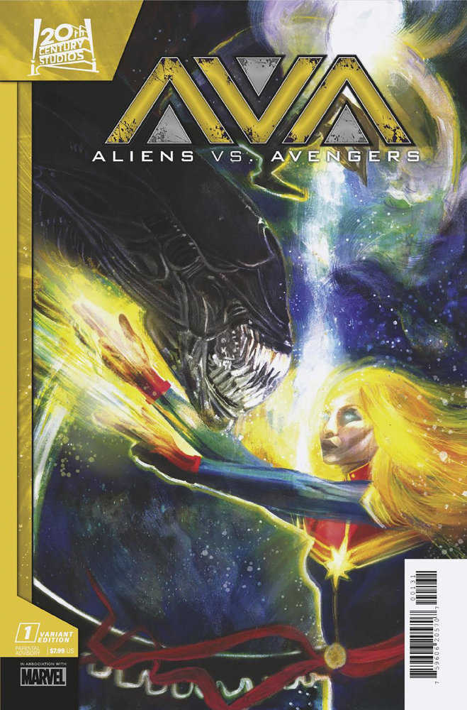 Aliens vs Avengers #1 Zu Orzu Variant | Odin's Place