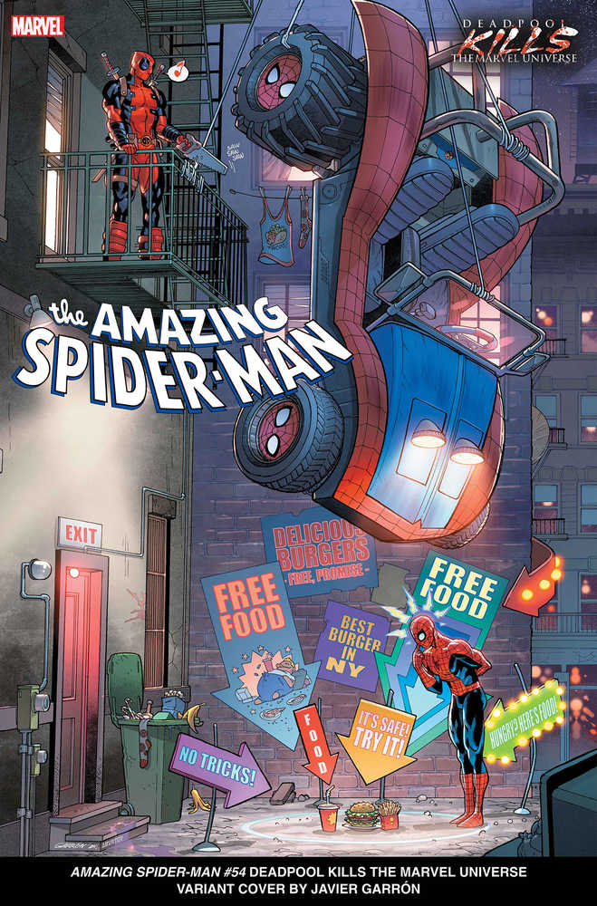 Amazing Spider-Man #54 Deadpool Kills Marvel Universe Variant | Odin's Place