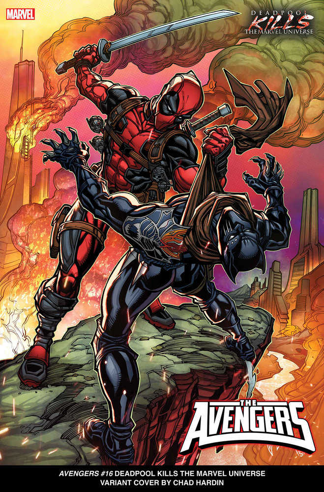 Avengers #16 Chad Hardin Deadpool Kills The Marvel Universe Variant [Bh] | Odin's Place