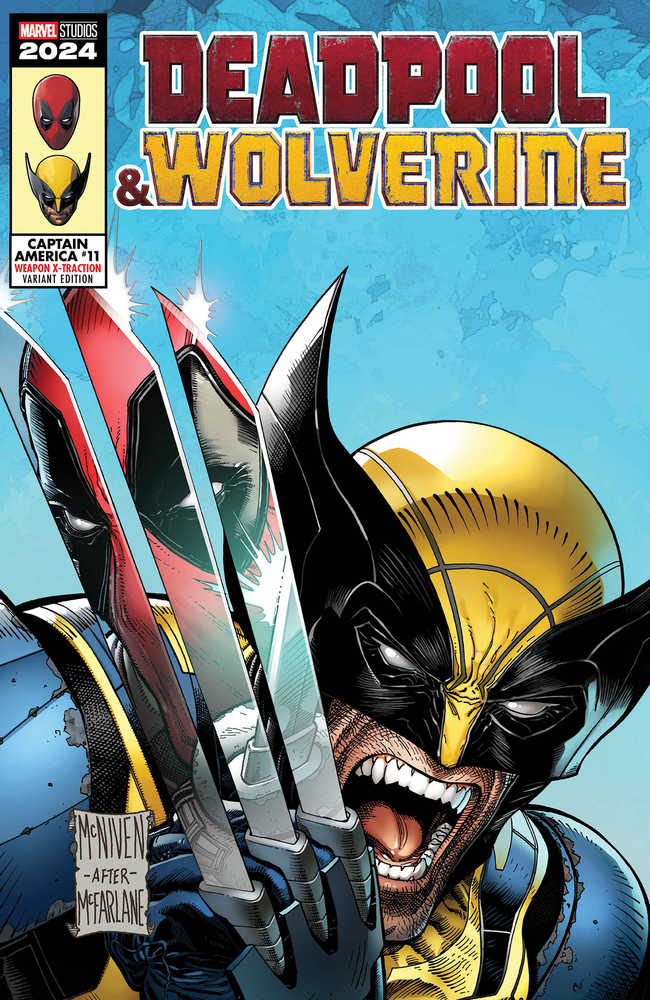 Captain America #11 Deadpool Wolverine Weapon X-Traction Variant | Odin's Place