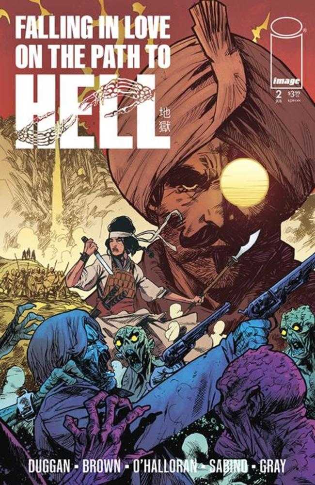 Falling In Love On The Path To Hell #2 Cover A Garry Brown & Chris O Halloran (Mature) | Odin's Place