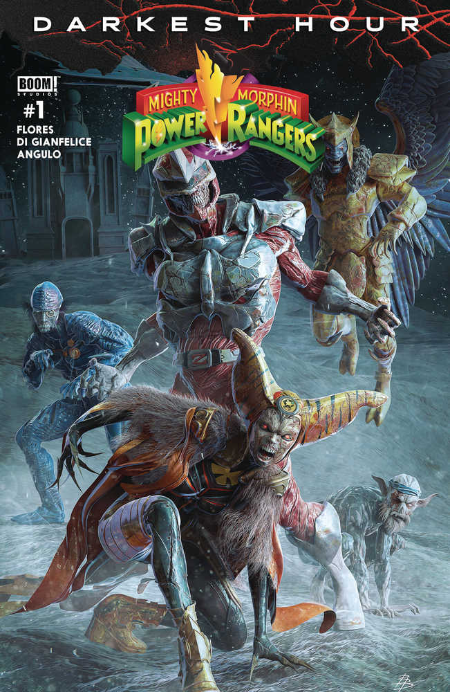 MMPR Darkest Hour #1 Cover C Dark Grid Barends | Odin's Place