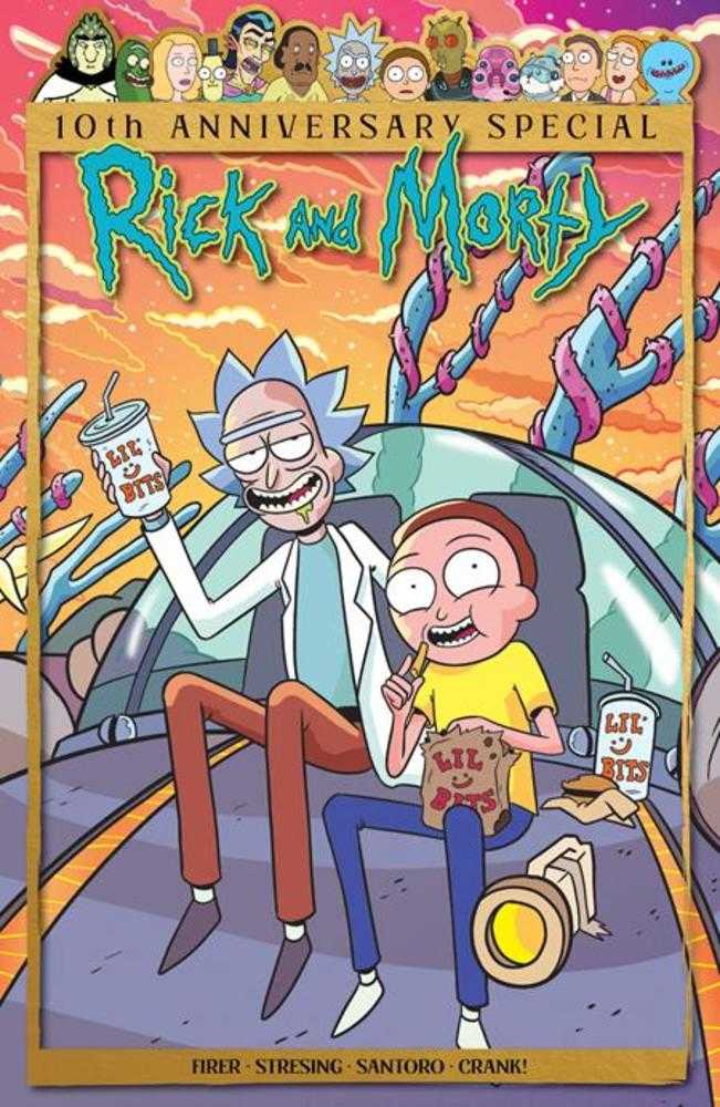Rick And Morty 10th Anniversary Special #1 (One Shot) Cover A Marc Ellerby Wraparound | Odin's Place
