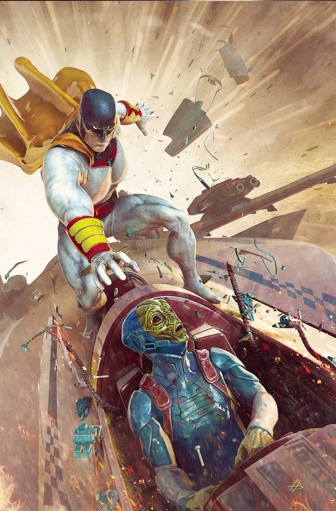 Space Ghost #3 Cover W 1:10 Björn Barends Foil Virgin Variant | Odin's Place