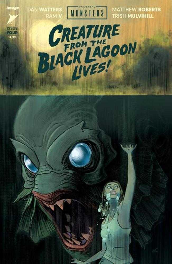 Universal Monsters Creature From The Black Lagoon Lives! #4 (Of 4) Cover A Matthew Roberts | Odin's Place
