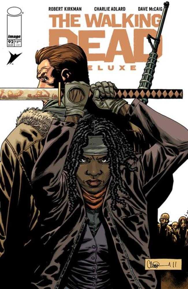 Walking Dead Deluxe #92 Cover B Charlie Adlard & Dave Mccaig Variant (Mature) | Odin's Place