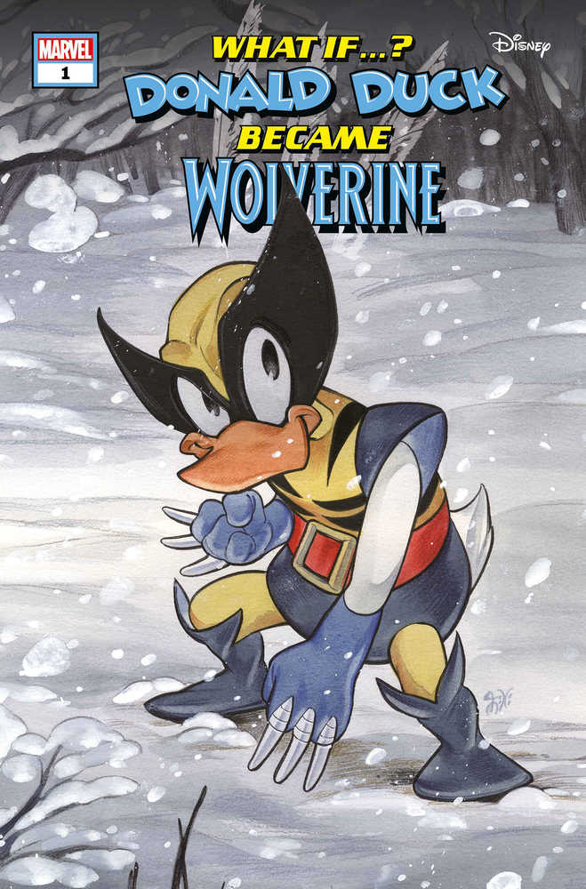 What If Donald Duck Became Wolverine #1 Peach Momoko Variant | Odin's Place